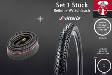 27.5 Zoll Vittoria Falt Reifen 27.5x2.1 Fahrrad MTB tire 52-584 mit Schlauch SV