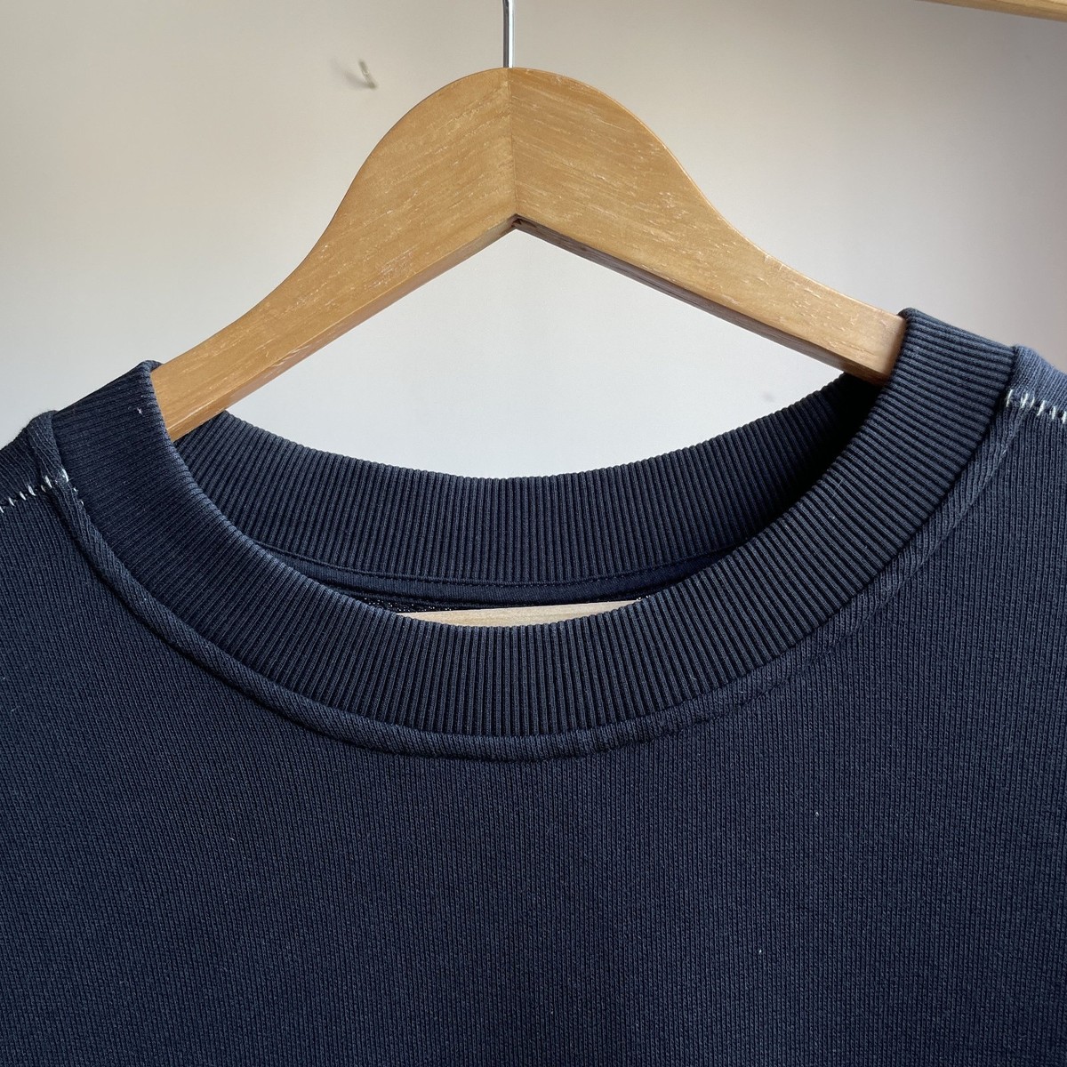 Thom Krom Avant Garde Exposed Seams Sweatshirt Size L | eBay