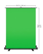 New in Box Elgato Portable Chroma Green Screen / 58 x 71 in / 10GAF9901