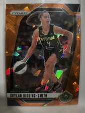 2024 Prizm WNBA Skylar Diggins-Smith Orange Ice #76 Seattle Storm