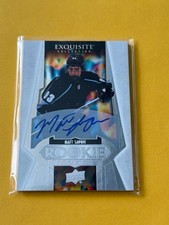 2021 Goodwin Champions Exquisite Collection Rookie /99 Matthew Savoie