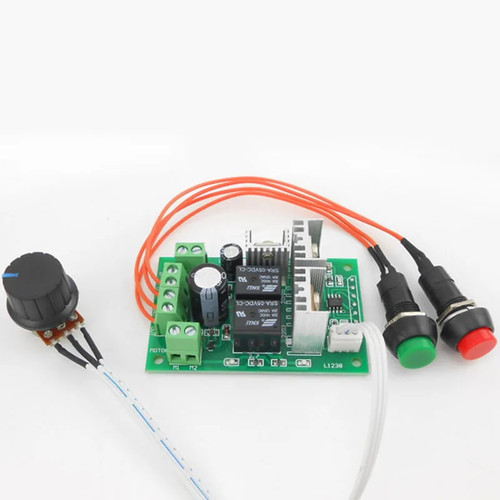 Controlador de motor 10A PWM dc actuador lineal delantero y atrás regulador velocidad - Imagen 4 de 11