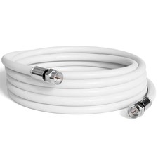 Coaxial Cable, 30 FT, RG6, Coax, TV Wire, Flexible, Indoor/Outdoor, Cable for Hi