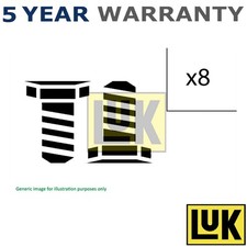 LUK Dual Mass Flywheel Bolt Kit Fits Toyota Avensis RAV4 Corolla Auris Verso