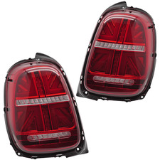 Kit luci posteriori full led rosso bianco per MINI Cooper F55 F56 F57 2014-2017 6 pin