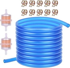 3/16 Fuel Line 10 Feet for ATV Go Kart Mini Bike Lawn Mower Small Engine Blue