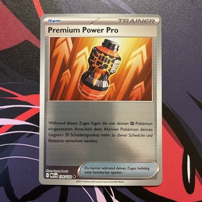 Pokemon Karte Premium Power Pro Deutsch Reverse Holo 124/132