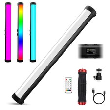 RGB Led Video Light Stick Wand, 2600-9600K Portable Studio Photography Lighti...