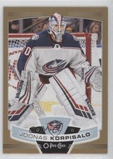 2019-20 O-Pee-Chee Gold Border Glossy Joonas Korpisalo #83 0dr