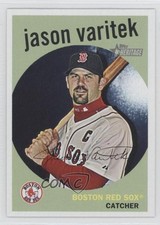 2008 Topps Heritage Jason Varitek #388 4k8