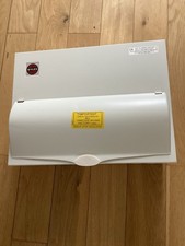 Wylex 10 Way Consumer Unit, With 2 80amp RCD,s , metal ,