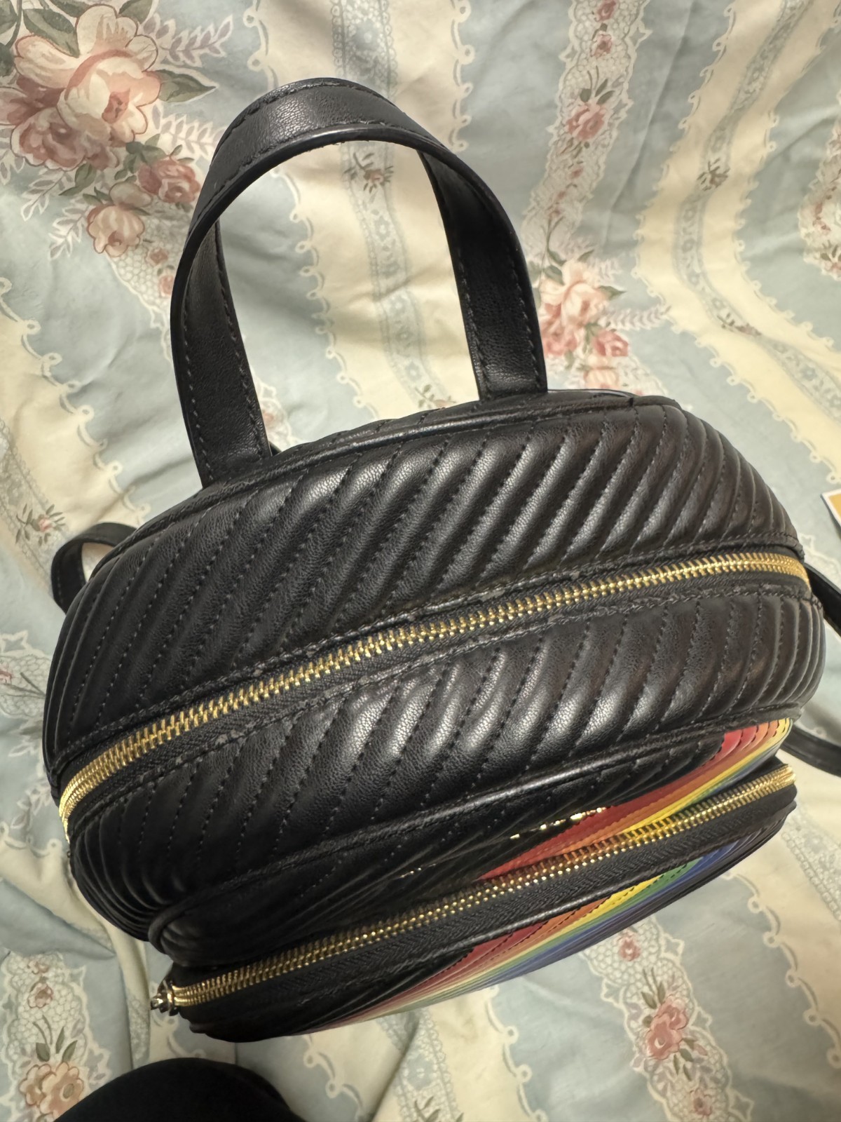 Authentic Michael Kors Rainbow Backpack (rare) - image 4