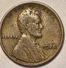USA 1928-P Lincoln Wheat Cent, 95% Copper, KM-132, Quick & FREE SHIPPING!