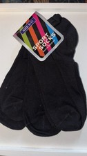 6 Pair Mens Black Solid Ankle Athletic Socks ...