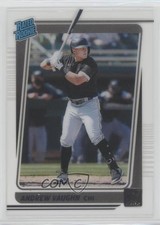 2021 Panini Chronicles Clearly Donruss Rated Rookies Andrew Vaughn #18 0ji1
