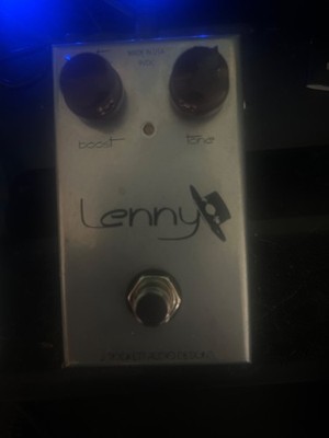J Rockett Lenny Boost Overdrive Electric Guitar Effect Pedal
