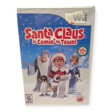 Santa Claus is Comin to Town Nintendo Wii Game New Sealed Red Wagon Games 2011