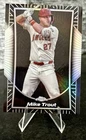 Topps Chrome Shadow Etch Mike Trout SE-7 Angels MLB Baseball Trading Card 2025