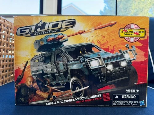 G.I. Joe Movie Ninja Combat Cruiser 1/18 Scale Vehicle Hasbro 2012 BOX ONLY