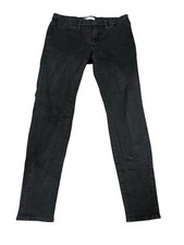 Madewell Size 30 8" Low/Mid Rise Skinny Women  s Denim Jeans Black