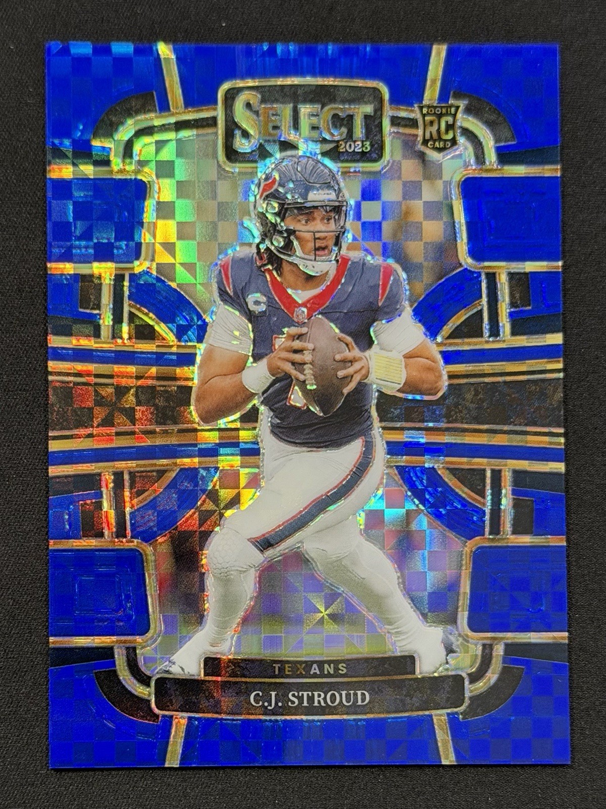 2023 Panini Select - Concourse C.J. Stroud #41 Blue Prizm /199 (RC)