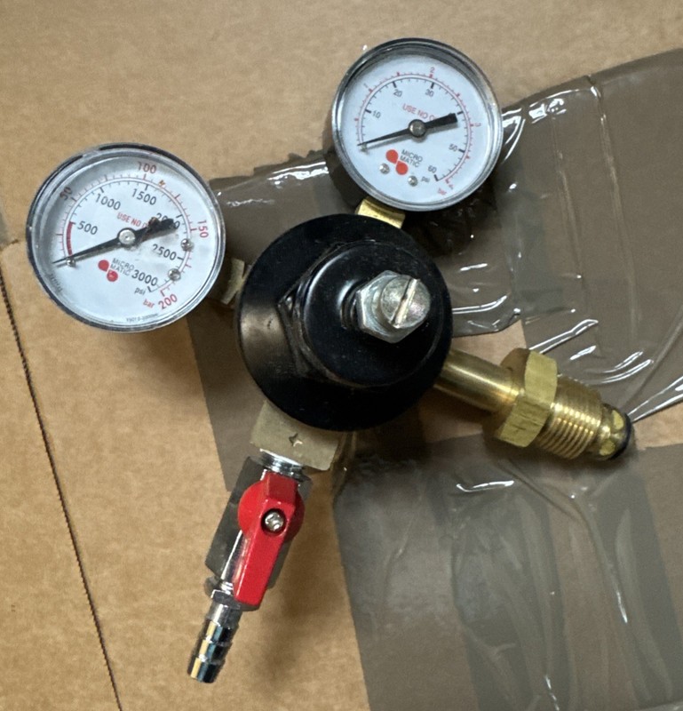 Micro Matic 842 CO2 Gas Regulator Draft Beer