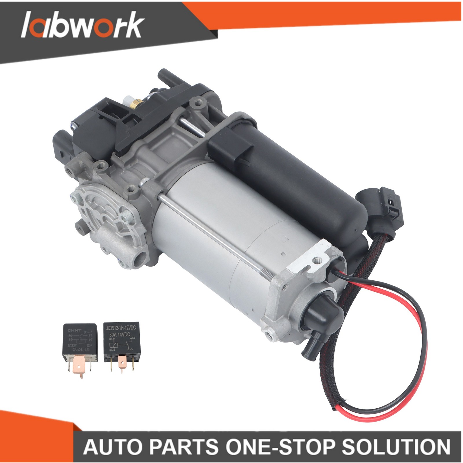 Labwork Air Suspension Compressor Pump 16-21 For Audi Q7 Q8 4M Bentley Bentayga