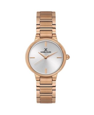 DANIEL KLEIN Women Analog Casual Watch Classic Dress Silver Dial Waterproof Roun