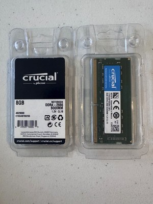 Crucial 8GB PC4-21300 (DDR4-2666) Memory (CT8G4SFS8266) for sale