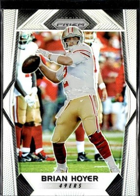 2017 Panini Prizm Brian Hoyer Silver Prizm