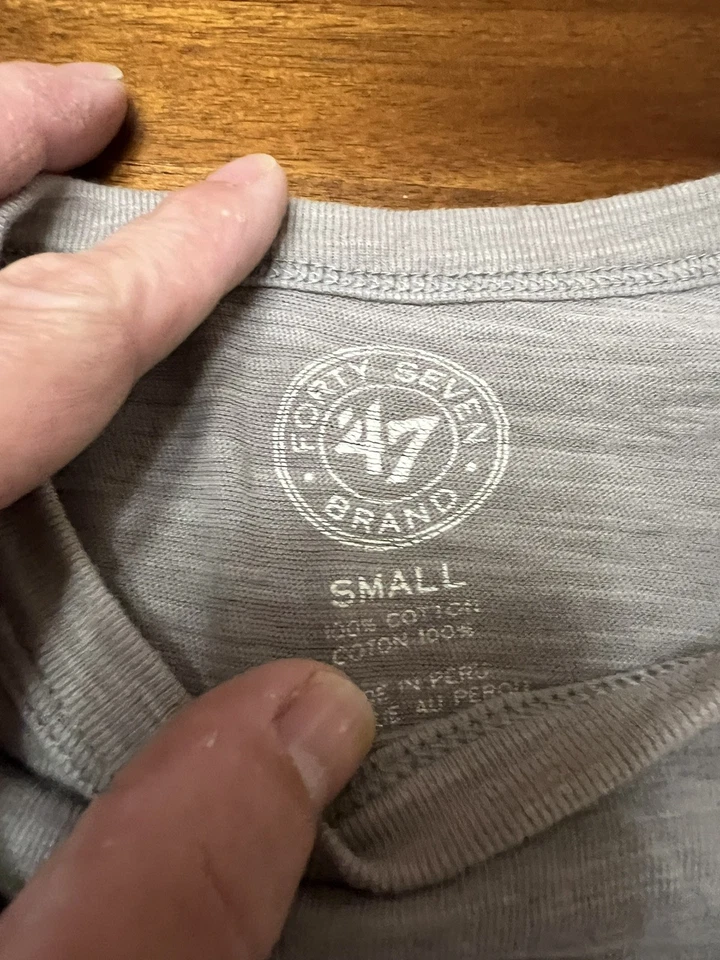 Camisa De Colección OKC Dodgers Pequeña Marca 47 MILB AAA MLB Ligas Menores 89ers Foto 3 de 4