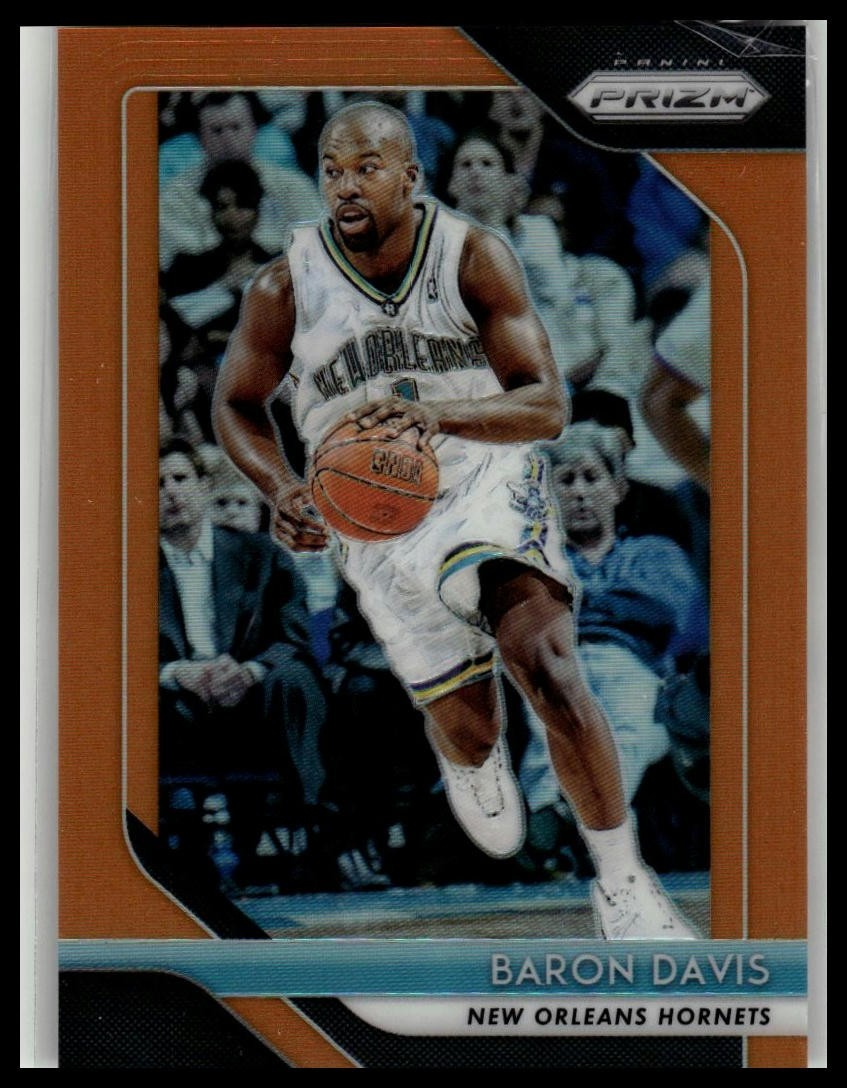 2018-19 Panini Prizm #215 Baron Davis Prizms Orange #/49