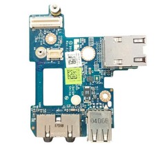 USB Audio Jack And RJ45 Port Board For Dell Latitude E6410