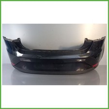 Stoßstange Hinten SEAT Ibiza 6J Coupe 6J3807421GRU Schwarz 2008 2013 Gebraucht