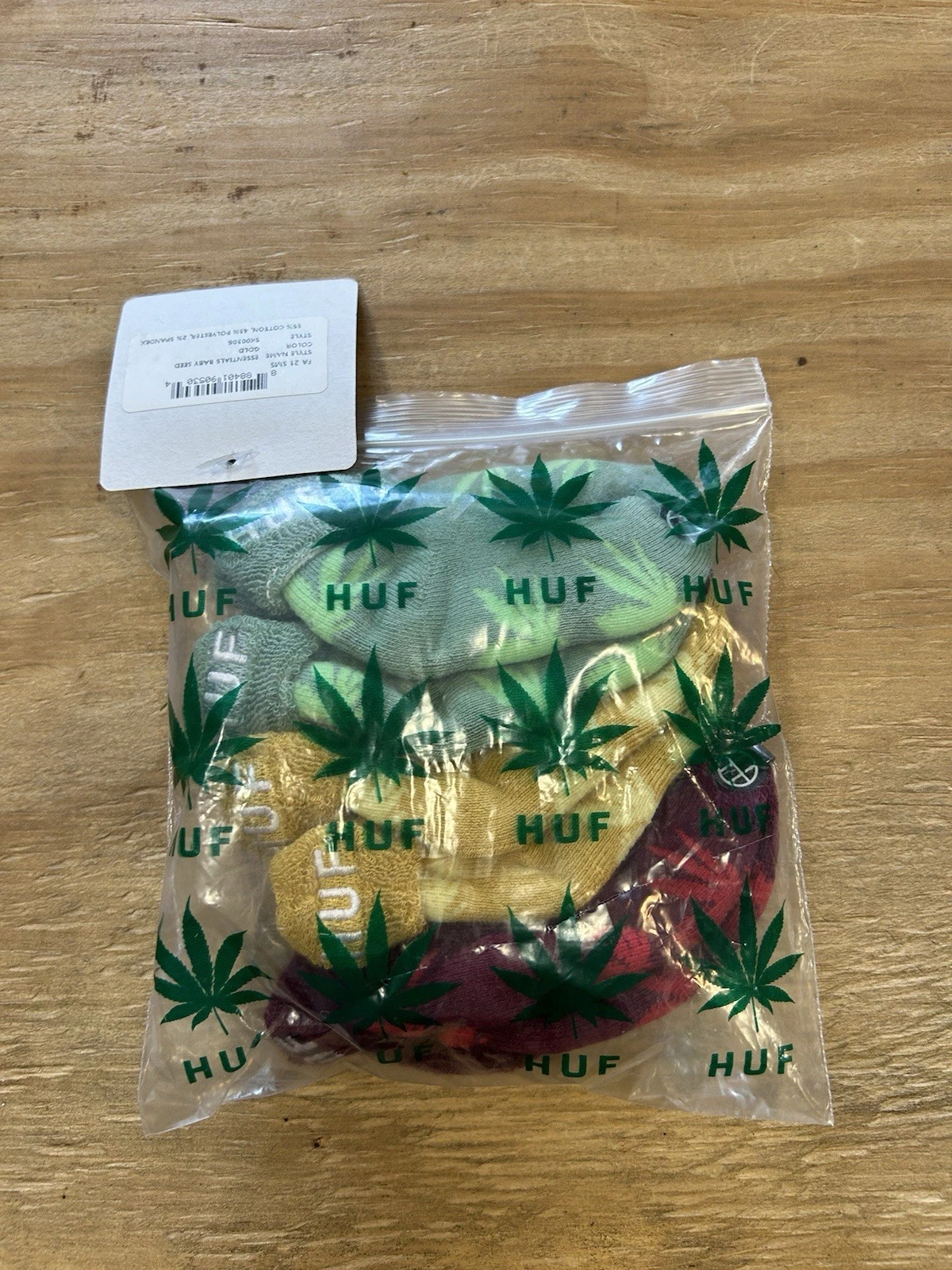 HUF Skateboarding Plant Life Weed Socks 3 Pack Baby Brand New Deadstock FA 21
Opens in a new window