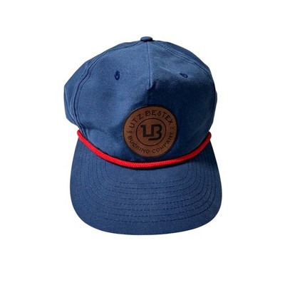 Blue Rope Hat UB Bucking Company Richardson Blue Golf Outdoor Hat SnapBack 