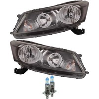 Halogen Scheinwerfer Set H1 FüR Honda Accord Viii Kombi Inklusive Lampen
