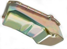 1955-79 Sb Chevy Oil Pan Zinc 55-79 Sbc Small Block V8 283 305 327 350 383 400