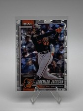 2026 Topps Series 1 Jeremiah Jackson RC Diamante Foil Parallel #277 ORIOLES