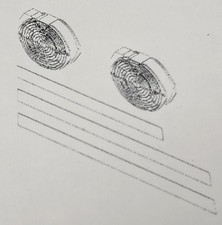 Middle Atlantic DWRSR-6-FK AC Fan Kit for DWR and SR Series Racks, 440 CFM