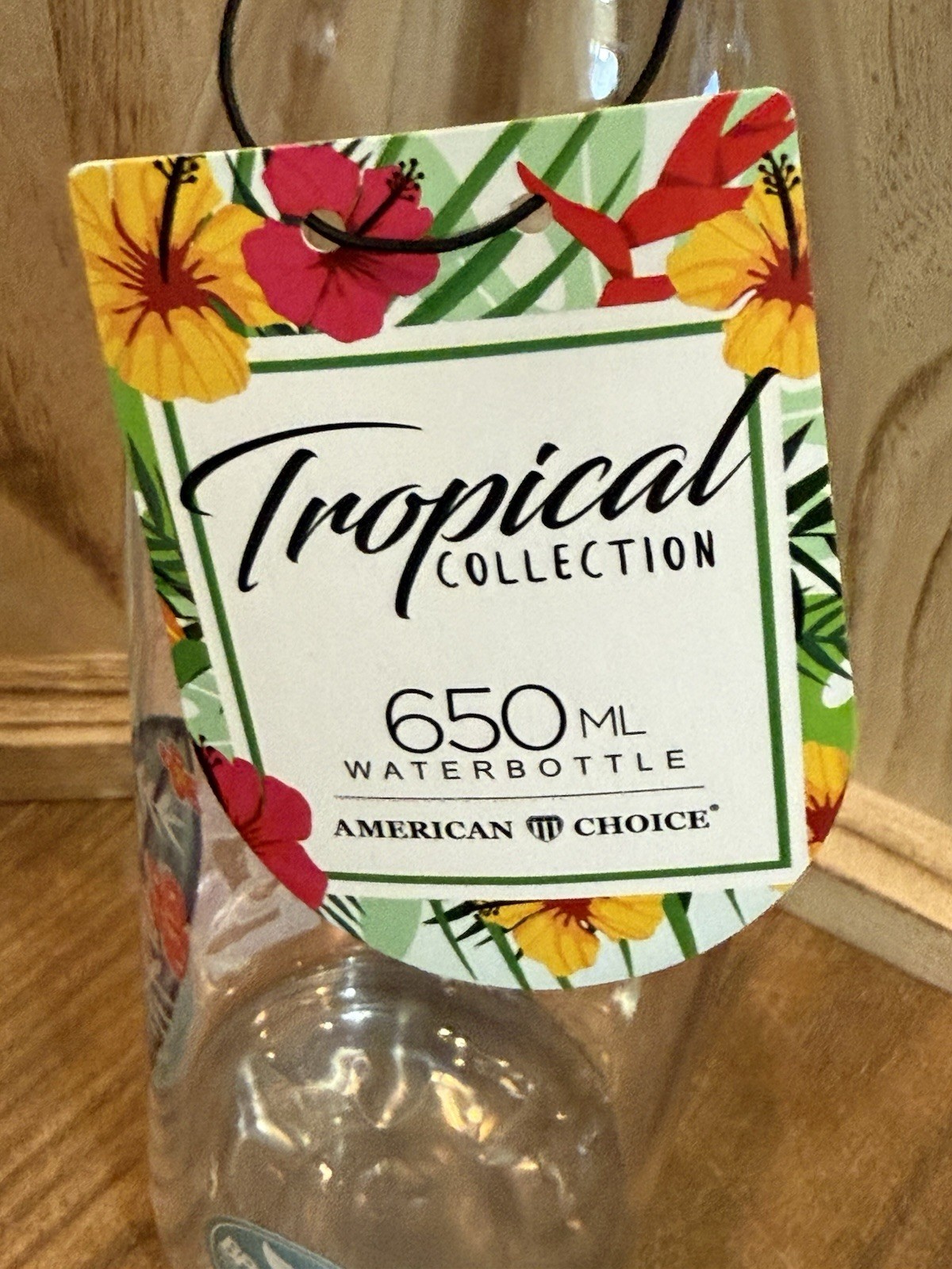 "Beach Life" 650ml Water Bottle BPA Free - A0224