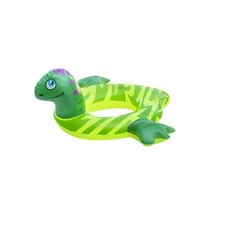 Swim Central Inflatable Dinosaur Swim Ring Tube Pool Float for Ages 2 and up 24"