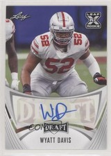 2021 Leaf Draft Auto Wyatt Davis #BA-WD1 Auto 1u6