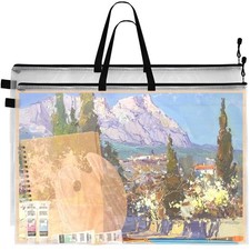 24 x 36 Inch Art Portfolio Case Art Portfolio Bag Large Posters Storage Bag P...