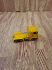 Vintage Hot Wheels BY Mattel Die-Cast Yellow Kenworth Semi Truck Tractor 1986