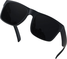LYZOIT Extra Large Sunglasses for Big Wide Heads Mens Polarized XL Oversized Squ