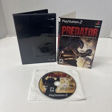Predator Concrete Jungle (Sony PlayStation 2) PS2 No Manual Tested Artwork Wear
