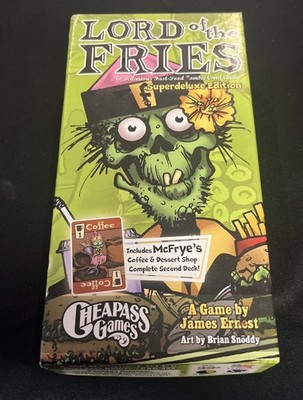 Lord of the Fries: Super Deluxe Edition Card Game of Fast-Food Zombies- Complete