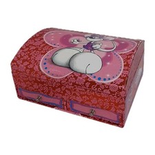 Diddl Schmuckkästchen Kiste Box Spardose Aufbewahrung Vintage Mit Schubladen 