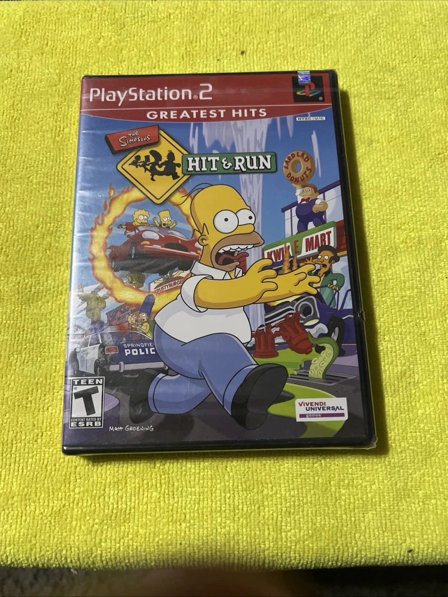 Prix de The Simpsons Hit and Run [Platinum] sur PAL Playstation 2 | Comparer les Prix en Loose, Complet, Neuf